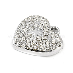 Alloy Rhinestone Pendants&nbsp;PALLOY-P308-07P
