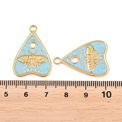 304 Stainless Steel Enamel Pendants&nbsp;STAS-K293-39G-01