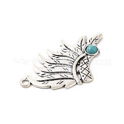Retro Alloy Big Pendants&nbsp;TIBEP-L020-02AS