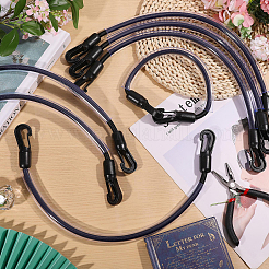 Nylon Adjustable Elastic Tail Strap&nbsp;AJEW-WH0481-758B