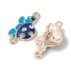 Alloy Enamel Connector Charms&nbsp;ENAM-I054-04F
