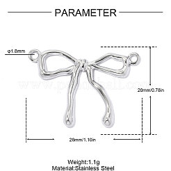 304 Stainless Steel Pendants&nbsp;STAS-OY019-09P