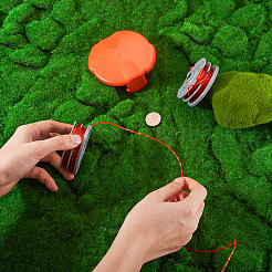 2 PCS Strimmer Spool Line and one Cap Compatible with Flymo FLY021 Grass Cutter Trimmer Wire&nbsp;FIND-TAC0027-31