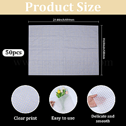 Rectangle Paper Bouquet Wrapping&nbsp;DIY-WH20050-20A-01