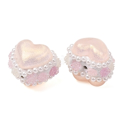 Rwsin & ABS Imitation Pearl & Polymer Clay Beads&nbsp;RE-CBA1913-01B