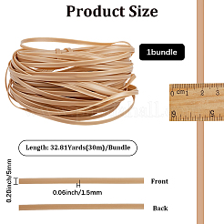 30M Plastic Imitation Cane Wire Cord&nbsp;OCOR-GF0005-40F