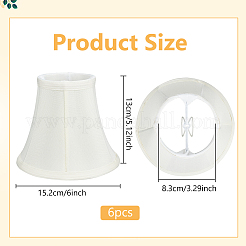 Iron & Cloth Lamp Shade&nbsp;AJEW-WH0816-391A