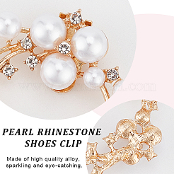 4Pcs Alloy Rhinestone Shoe Decorations&nbsp;FIND-GF0006-58