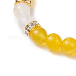 Natural Mixed Gemstone Beads Stretch Bracelets for Women&nbsp;BJEW-TA00573-02