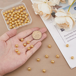 80Pcs Brass Beads&nbsp;KK-DC0004-22