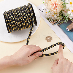 10M Round Braided Imitation Leather Cord&nbsp;OCOR-WH0105-061E