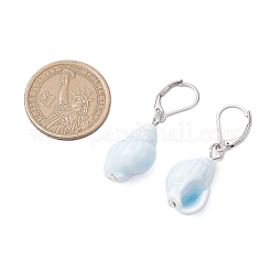 Porcelain Leverback Earrings&nbsp;EJEW-JE06305