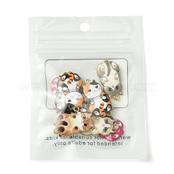 12Pcs 6 Colors Alloy Enamel Pendants&nbsp;FIND-FS0003-02