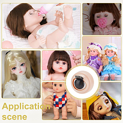 16Pairs 4D ABS Doll Craft Cartoon Movable Eye&nbsp;DOLL-PH0001-54D