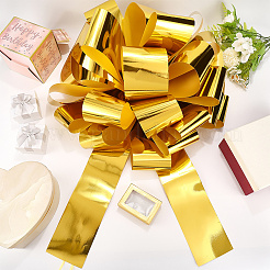 Plastic Flower Pull Bows&nbsp;FIND-WH20030-06A