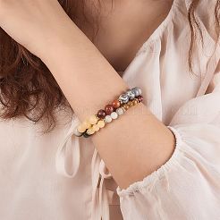 140Pcs 7 Style Natural Gemstone Beads&nbsp;G-SZ0001-99A