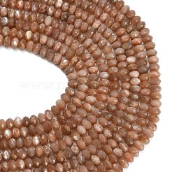 Natural Sunstone Beads Strands&nbsp;G-C280-A05-02