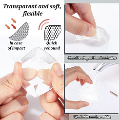 1 Set 6Pcs Self Adhesive Door Knob Bumpers&nbsp;AJEW-NB0006-18