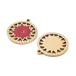 Ion Plating(IP) 304 Stainless Steel Pendants&nbsp;STAS-P339-08G-01