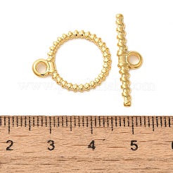 Ion Plating(IP) 304 Stainless Steel Toggle Clasps&nbsp;STAS-A100-08G