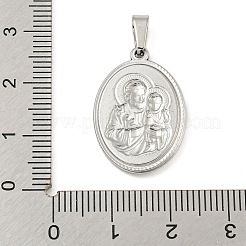 Non-Tarnish 304 Stainless Steel Pendants&nbsp;STAS-B071-02A-23P