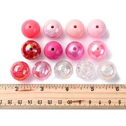 26Pcs 13 Colors Transparent & Opaque Acrylic Beads&nbsp;MACR-FP0001-19
