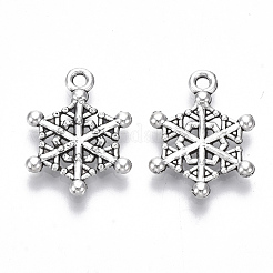 Tibetan Style Alloy Pendants&nbsp;TIBE-N010-22AS-RS