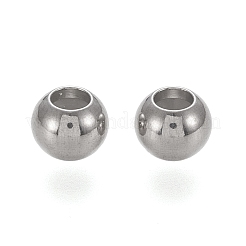 202 Stainless Steel Beads&nbsp;STAS-K204-02C-P