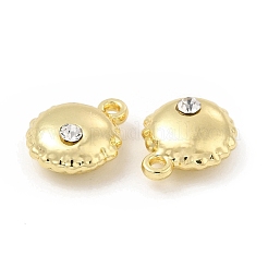 Alloy Rhinestone Pendants&nbsp;FIND-B016-03G