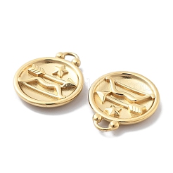 PVD Vacuum Plating 304 Stainless Steel Rhinestone Pendants&nbsp;STAS-R130-01G-07