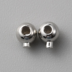 Brass Crimp Beads&nbsp;LS-KK-WH0031-33P