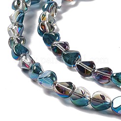 Electroplate Glass Beads Strands&nbsp;EGLA-L038-HR01