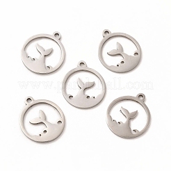 Non-Tarnish 201 Stainless Steel Pendants&nbsp;STAS-E188-07P
