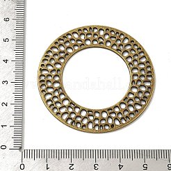 Tibetan Style Alloy Linking Rings&nbsp;TIBE-Q035-055AB-NR