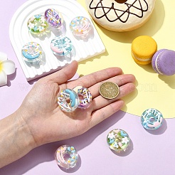 5Pcs 5 Styles Opaque Acrylic Beads&nbsp;MACR-YW0004-50