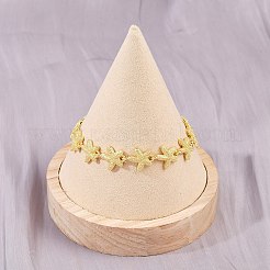 Brass Link Chain Bracelets for Women&nbsp;BJEW-L707-04G-04