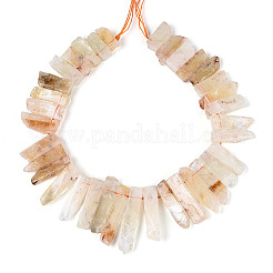 Natural Citrine Beads Strands&nbsp;G-R419-23-01