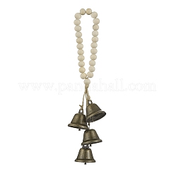Natural Wood Beads Door Hanging&nbsp;HJEW-JM03356