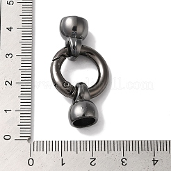 Ring Rack Plating Brass Spring Gate Rings&nbsp;KK-A225-05A-B