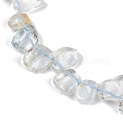 Natural Topaz Nuggets Beads Strands&nbsp;G-B125-A16-01