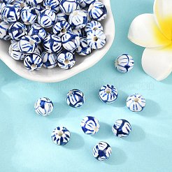 Handmade Porcelain Beads&nbsp;PORC-Q212-10mm-1