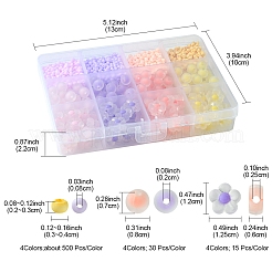 4 Colors 3 Styles DIY Jewelry Beads Kits&nbsp;DIY-FS0006-58