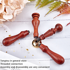 Natural Pear Wood/Natural Wood Handle&nbsp;DIY-CP0003-04