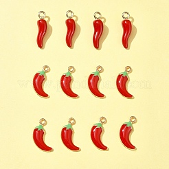 12Pcs 2 Styles Alloy Enamel Pendants&nbsp;FIND-FS0002-62
