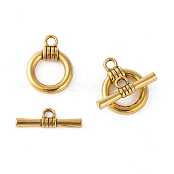 Tibetan Style Toggle Clasps&nbsp;LS-GLF1220Y-NF