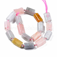Natural Morganite Beads Strands&nbsp;G-S376-014
