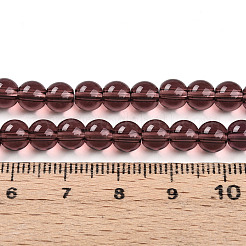 Transparent Glass Beads Strands&nbsp;GLAA-T032-T6mm-19