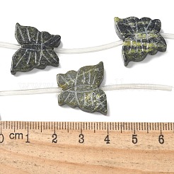 Natural Yellow Turquoise(Jasper) Beads Strands&nbsp;G-B136-A12