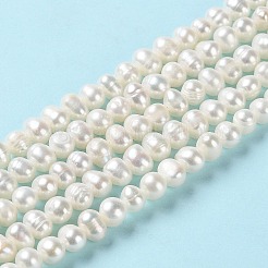 Natural Cultured Freshwater Pearl Beads Strands&nbsp;PEAR-E018-42