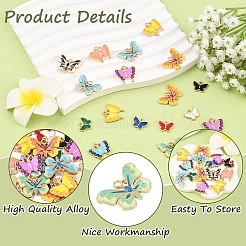 18Pcs 3 Styles Alloy Enamel Charms&nbsp;FIND-YW0017-95